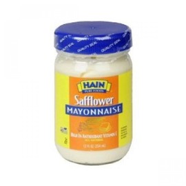 Hain Pure Foods Safflower Mayonnaise, 12 oz.