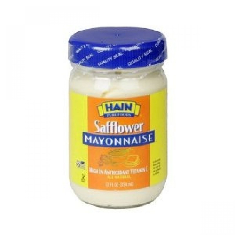 Hain Pure Foods Safflower Mayonnaise, 12 oz.