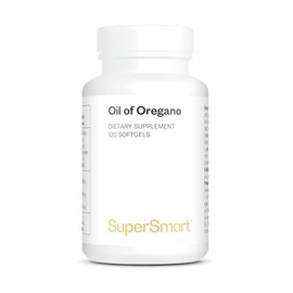 Oil of Oregano Softgels - Supports Healthy Digestion - Liver Health - Standardised to 70% Carvacrol - Optimal Potency - Gluten Free - SuperSmart