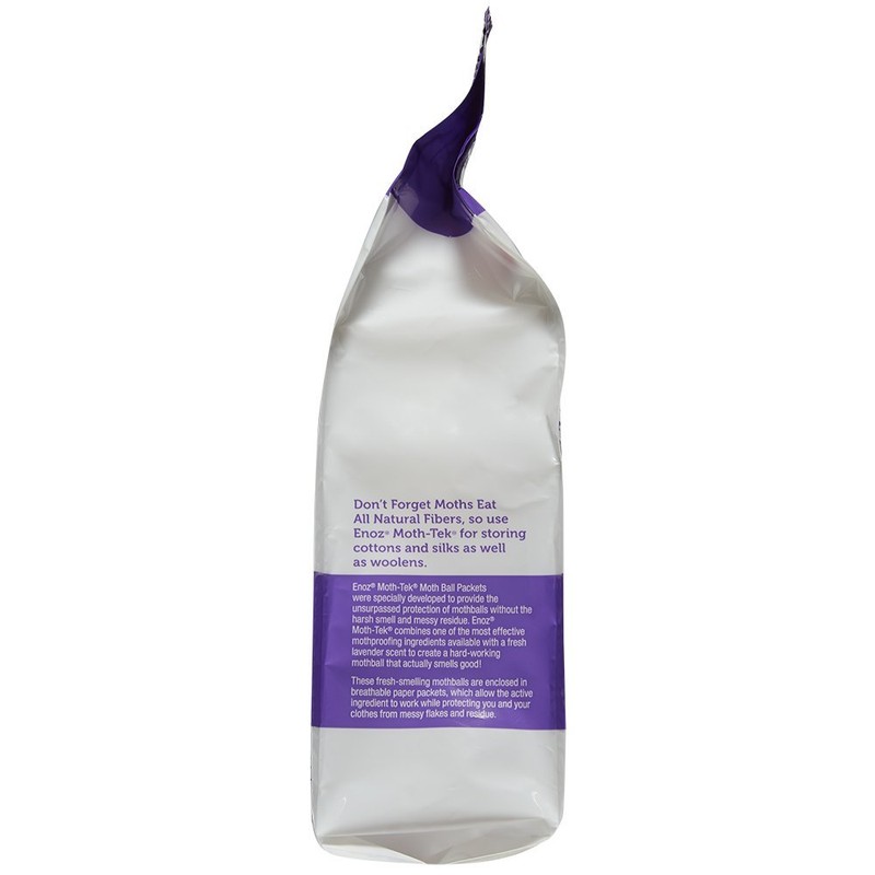 Enoz Lavender Scented Moth Ball Packets, Kills Clothes Moths, Carpet