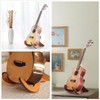 Aebor Portable Wooden Ukelele Stand Holder, Portable Wood Ukulele Stand