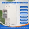 Interruptor de Medidor de Potencia Inteligente WiFi, Disyuntor de Energía