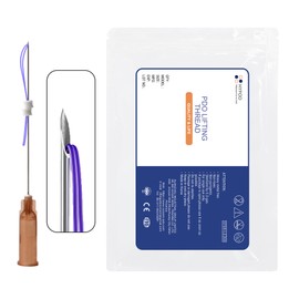 HYPOD PDO Double Mono Threads 20Pcs, Pdo Threads for Face Lift, Whole Body PDO Threads Lift Filling Skin (27G-50MM)