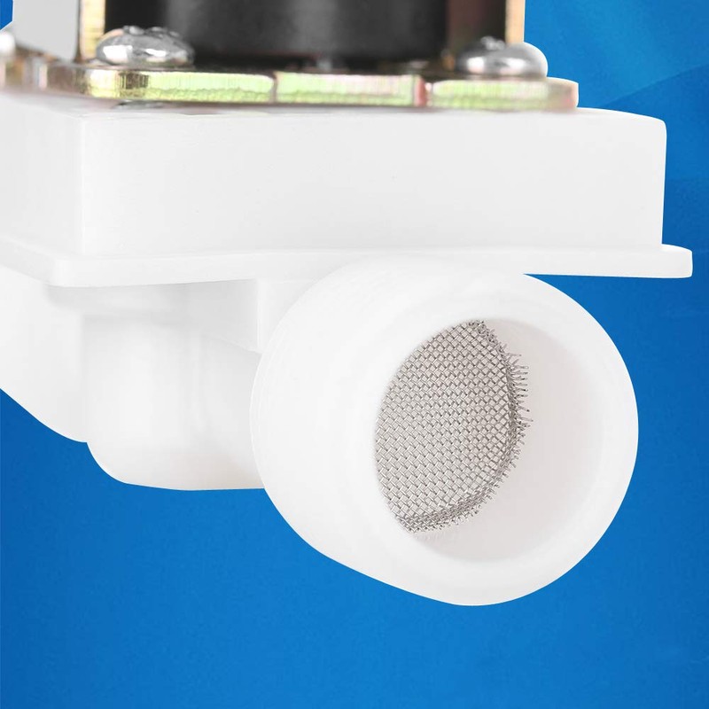 Beduan Water Solenoid Valve, 1/2" x 1/2" Male Thread DC