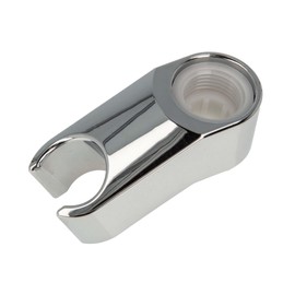 tecuro Chrome-plated shower holder, no drilling required, suitable for 1/2 inch shower outlet, high-gloss plastic