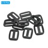 PATIKIL 80mm / 3 Inch Tri-Glide Slide Buckles, 10 Pack