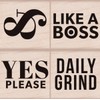 Hero Arts Kelly PURKEY Mounted Rubber Stamp Set 3" x