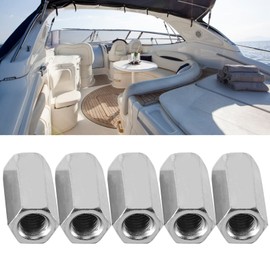 Garosa 5pcs M12 Long Rod Nut Hex Hexagonal Sleeve Nut Standoff Threaded Fasteners Screw Zinc Extended Hex Nut Screw Wire Connecting Rod Connection Cap Joint Nut(M12*50),nut