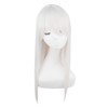 Fujitatsu LML60-OW-063 Wig, Cosplay, Full Wig, Long, Straight, White, Gray