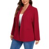 MINTLIMIT Casual Plus Size Blazer Women Long Sleeve Notch Lapel