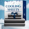 SLEEPHORIA 4 PC Cooling Sheets King Size Bed Set -