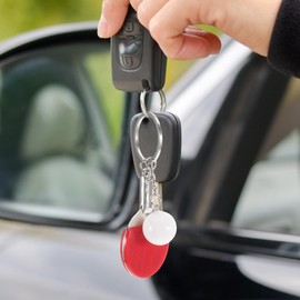 iplusmile 4pcs Table Tennis Keychain,Mini Tennis Racquet Keychain,Tennis Ski Holder,Pickleball Keychain,Baseball Pendant Keychain,Table Tennis Racket Keychain,Tennis Ski Ring,PVC, multicolor