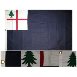 Bunker Hill Historical 3x5 3'x5' Premium Quality Heavy Duty Fade Resistant 300D Nylon Embroidered Flag Banner