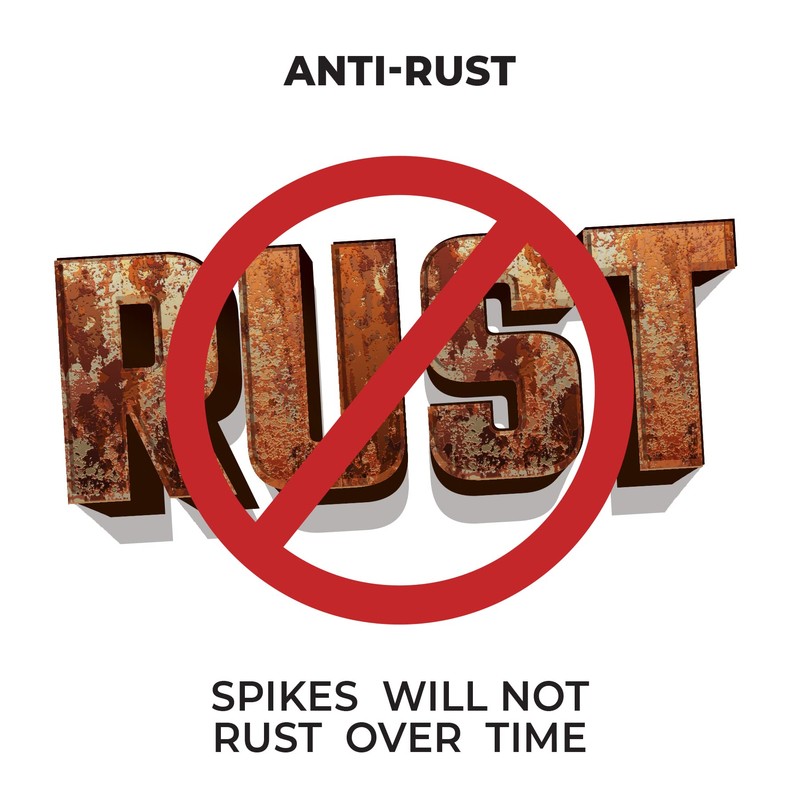 Champ 1/4" Pyramid Track Spike, 14 Count