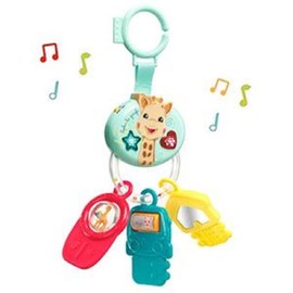 SOPHIE LA GIRAFE - Musical Rattle - Multicoloured - Awakens the Senses - From 3 Months