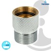 tecuro -56505 Brass Hose Burst Protection for Washing and Dishwasher