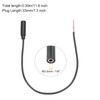 sourcing map 3.5mm Female Jack to Bare Wire Open End