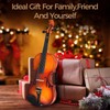 4/4 Violin for Beginners, Acoustic Full Size Violin Starter Kit