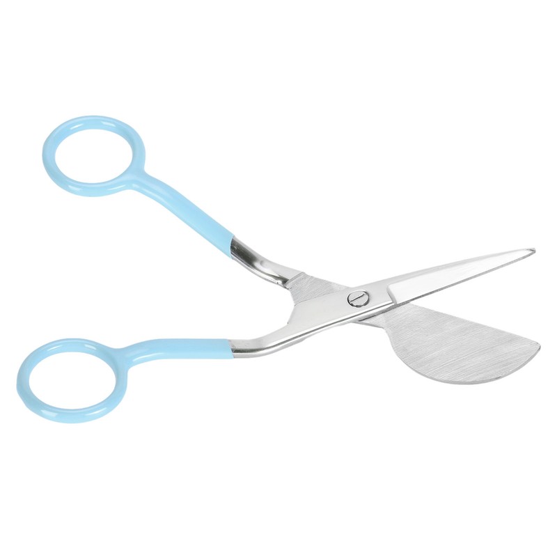 6 Inch Duckbill Scissors Stainless Steel Blades Duckbill Applique Scissors