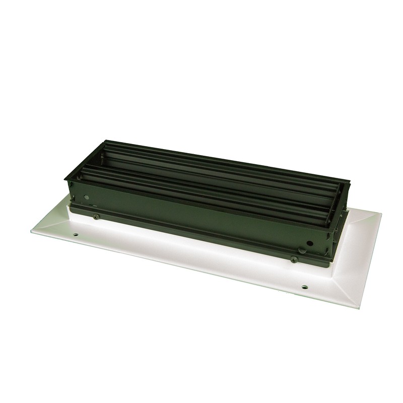Modern Linear Powder Coated Steel Ceiling and Wall Vent Covers