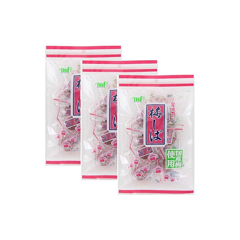 Umeshiba Pickled Plum Japanese Umeboshi Snack (3 Crunchy Pickled Plum)