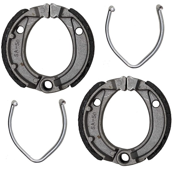 RedCap Front & Rear Brake Shoes Pad Set, Suitable for