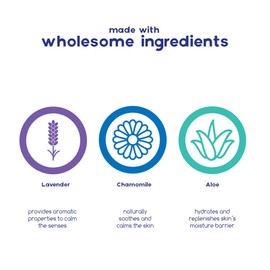 Baby Magic Calming Baby Bath |9oz | Lavender & Chamomile | Tear-Free, Free of Parabens, Phthalates, Sulfates and Dyes