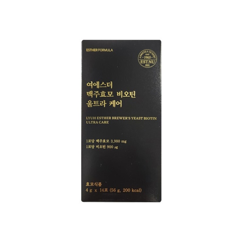 Esther Formula Yeosther Brewer's Yeast Biotin Ultra Care 4g x