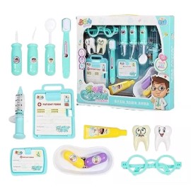 KFMX Set Médico Dental De Juguete Doctor Dentista Accesorios