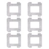JYAILIFES Pack of 6 Accessories for Ecovacs Winbot W2 /