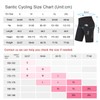 Santic Women's Padded Cycling Shorts, A-violet, XL