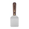 HIC Kitchen Dexter-Russell Mini Turner, Stainless Steel with Walnut Handle,