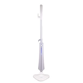 True & Tidy, Multi-Surface Heavy Duty Steam Mop, Includes Steam Mop, 1 Steam Mop Pad, Carpet Glider. & Water Cup, STM-300, Gray
