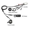 Bicycle Lithium Battery Conversion Kit 15A Controller LED S810 Display