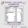 Biotin + Collagen Complex - Contiene Biotina + Colágeno +