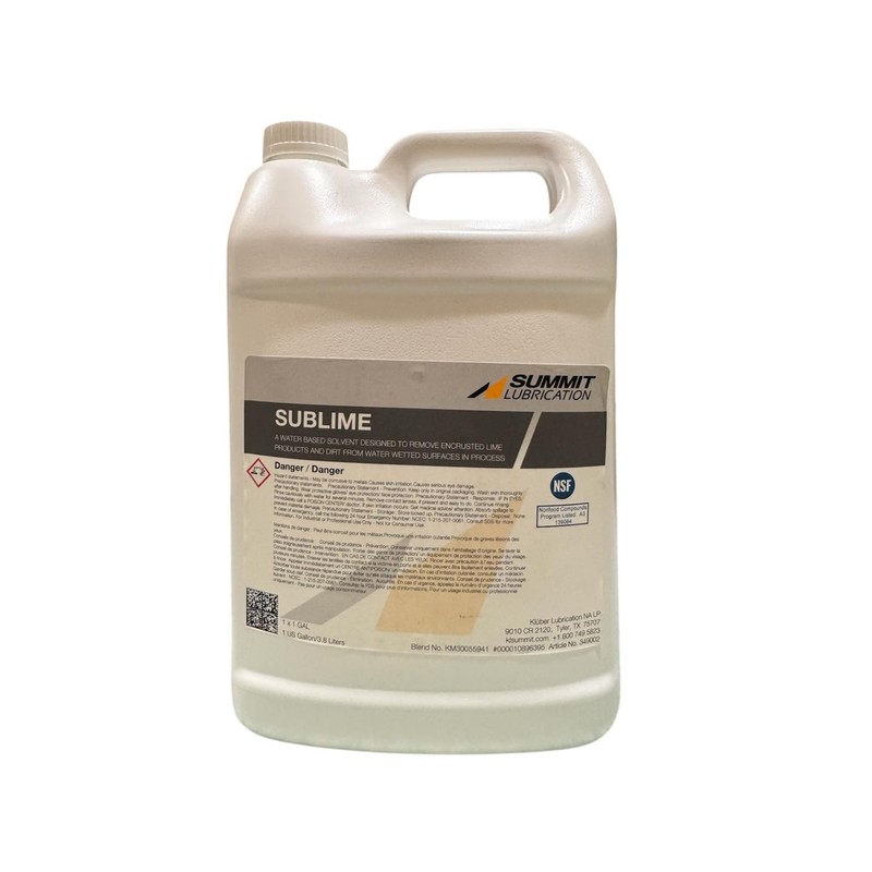 KLUBER SUMMIT SUBLIME DESCALER, CORRISION AND RUST REMOVER, 1 GALLON