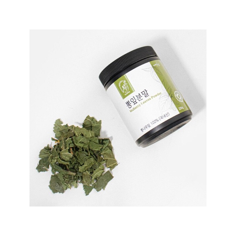 뽕잎 분말 220g Mulberry Leaf Powder 220g