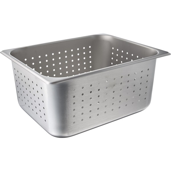 Winco , Half Size 6" Pan Perforated