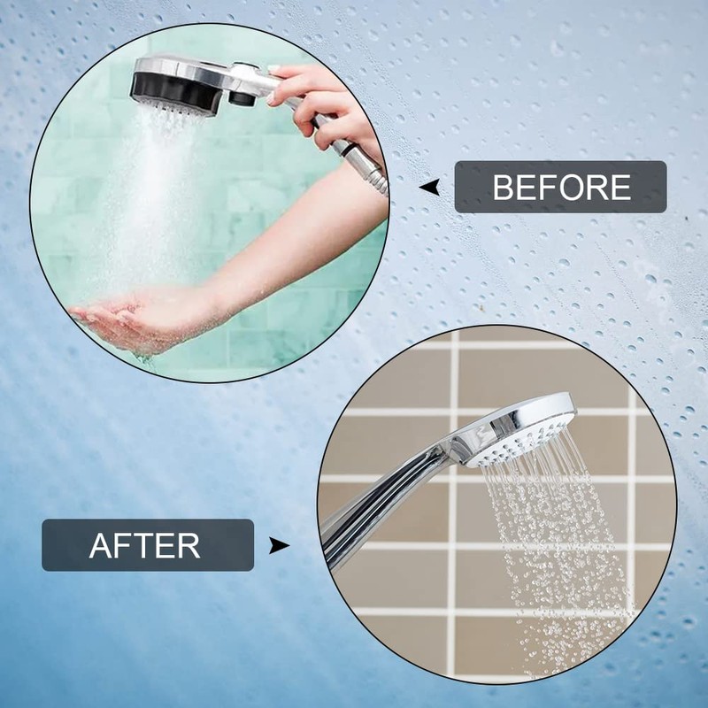 flintronic Shower Flow Reducer Limiter Set, Shower Flow Restrictor,Water Saver