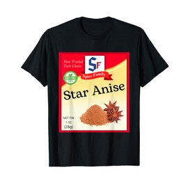 Star Anise Condiment Costume Holiday Spice Costumes T-Shirt