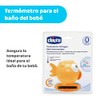 CHICCO, Termómetro para Baño, Pez, Color Naranja