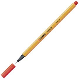 Fineliner STABILO Point 88 Single Pen Light Red