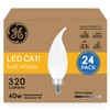 GE Relax HD LED Light Bulbs, CA11 Decorative Bulbs, Soft