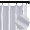 Topfinel White 100% Blackout Curtains 84 Inch Long 2 Panels