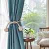 4 Packs Magnetic Curtain Tiebacks for Drapes, H HOME-MART Convenient