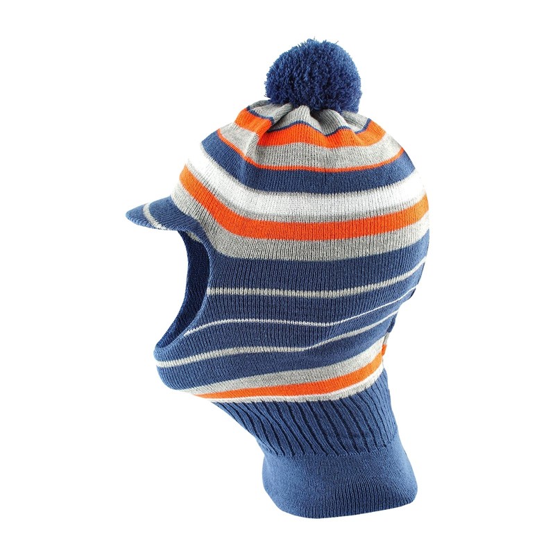 Boys' Winter Hat Scarf Hat Tube Hat Knitted Hat Stripes,