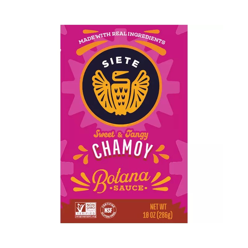 Siete Family Foods Sweet & Tangy Chamoy Botana Sauce, 10