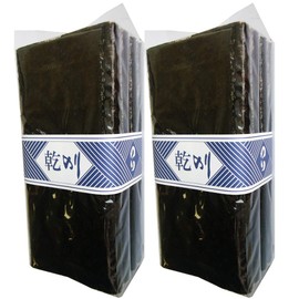 Okada Nori Dried Laver, 40 Sheets, Bag Included, 40 Sheets of All Types, 2 Packs