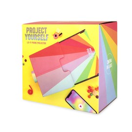 Luckies of London Project Yourself-Rainbow Lo-fi Smart Phone Projector, 19.5 x 18 x 11.5cm