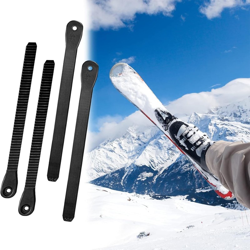 Aurorasports Snowboard Binding Straps, 8.27x0.59 Inch Plastic Snowboard Ankle Ladder